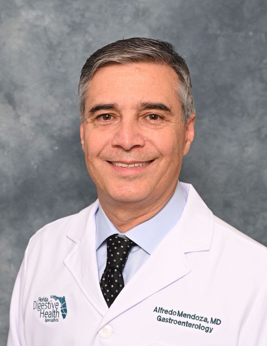 Dr. Alfredo Mendoza, MD, MS, gastroenterologist at Westchase Gastroenterology